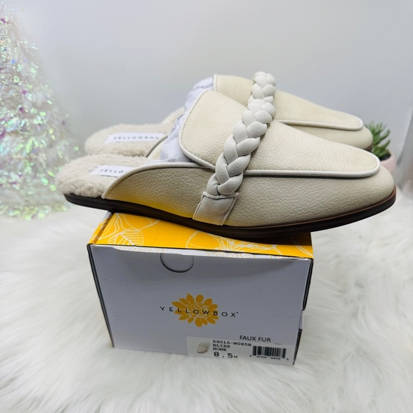 YELLOW BOX Bliss Lined Mules size 8.5M - Picture 7 of 8